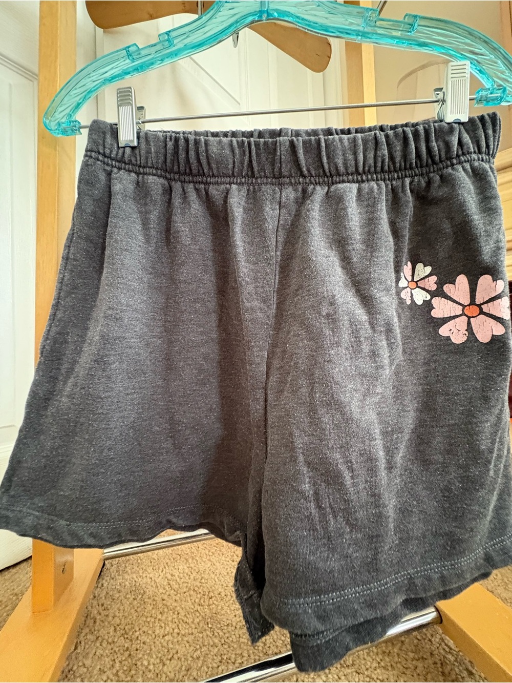 Charcoal Gray Lounge Shorts